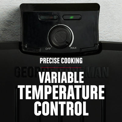 George Foreman control panel removed to show full-submersion dishwasher safety benefit