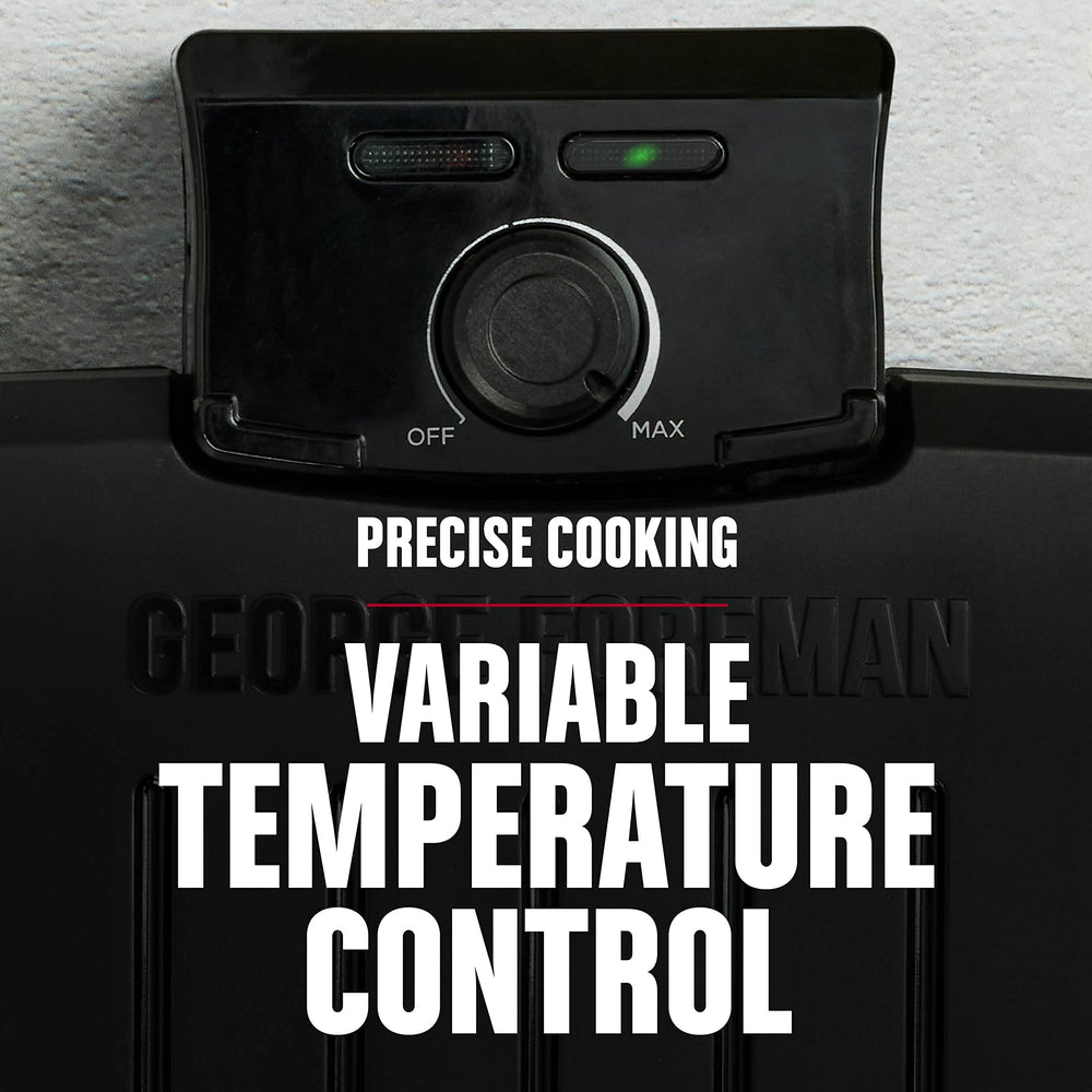 George Foreman control panel removed to show full-submersion dishwasher safety benefit
