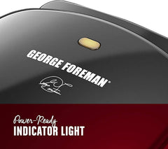 George Foreman detalle del recubrimiento antiadherente fácil de limpiar