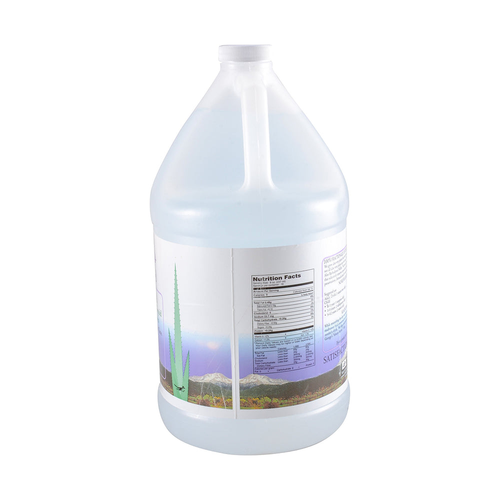 George's etiqueta con ingredientes y sin conservantes para transparencia