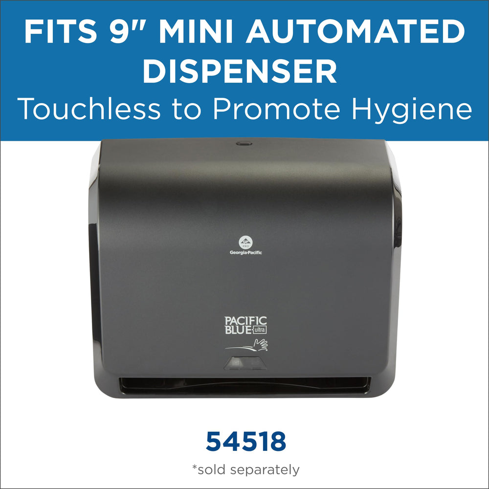 Georgia-Pacific Pacific Blue Ultra dispenser installed in restroom for hygienic dispensing