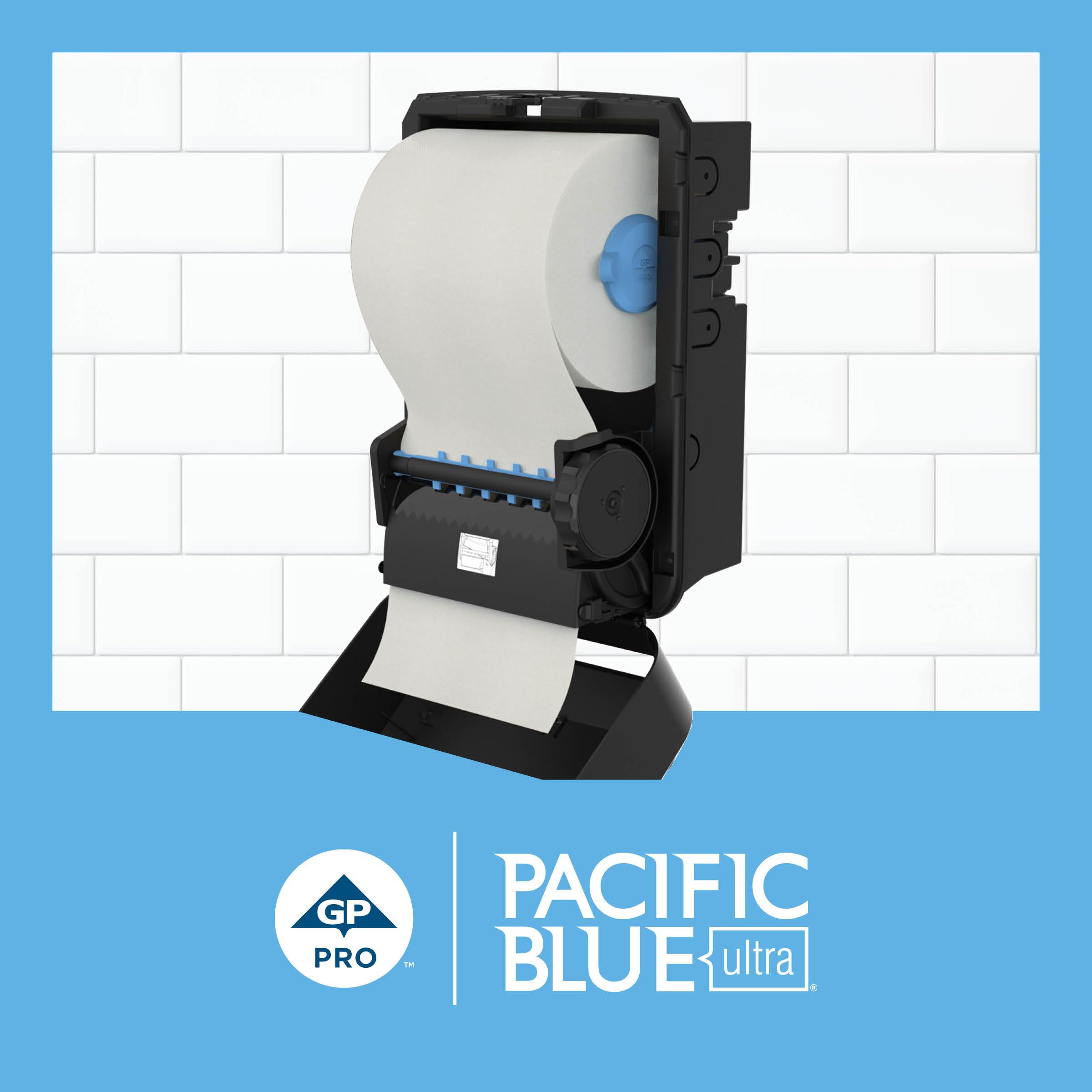 Georgia-Pacific primer plano de textura del papel que muestra resistencia y absorción