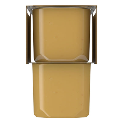 Gerber apple banana cereal close-up highlighting smooth texture and whole-grain content