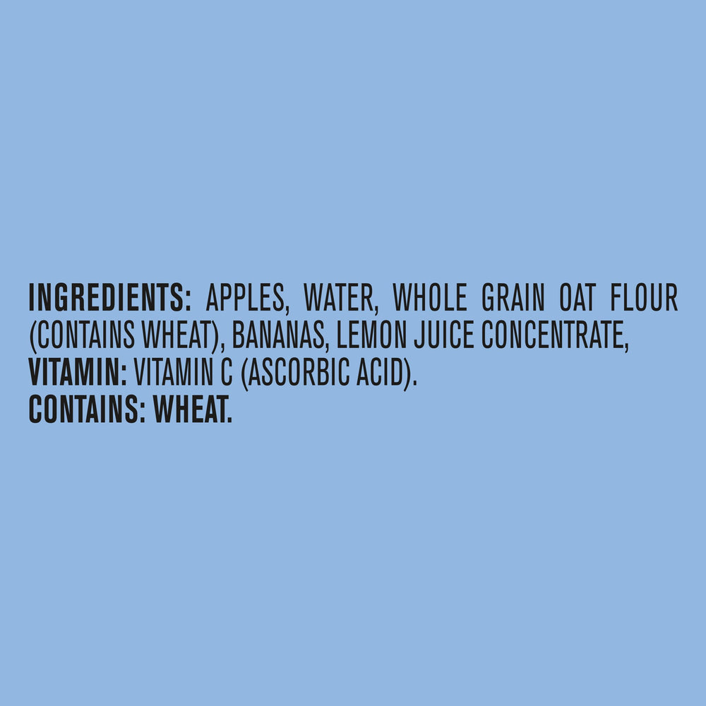 Gerber nutrition panel detail showing vitamins and iron benefits per serving