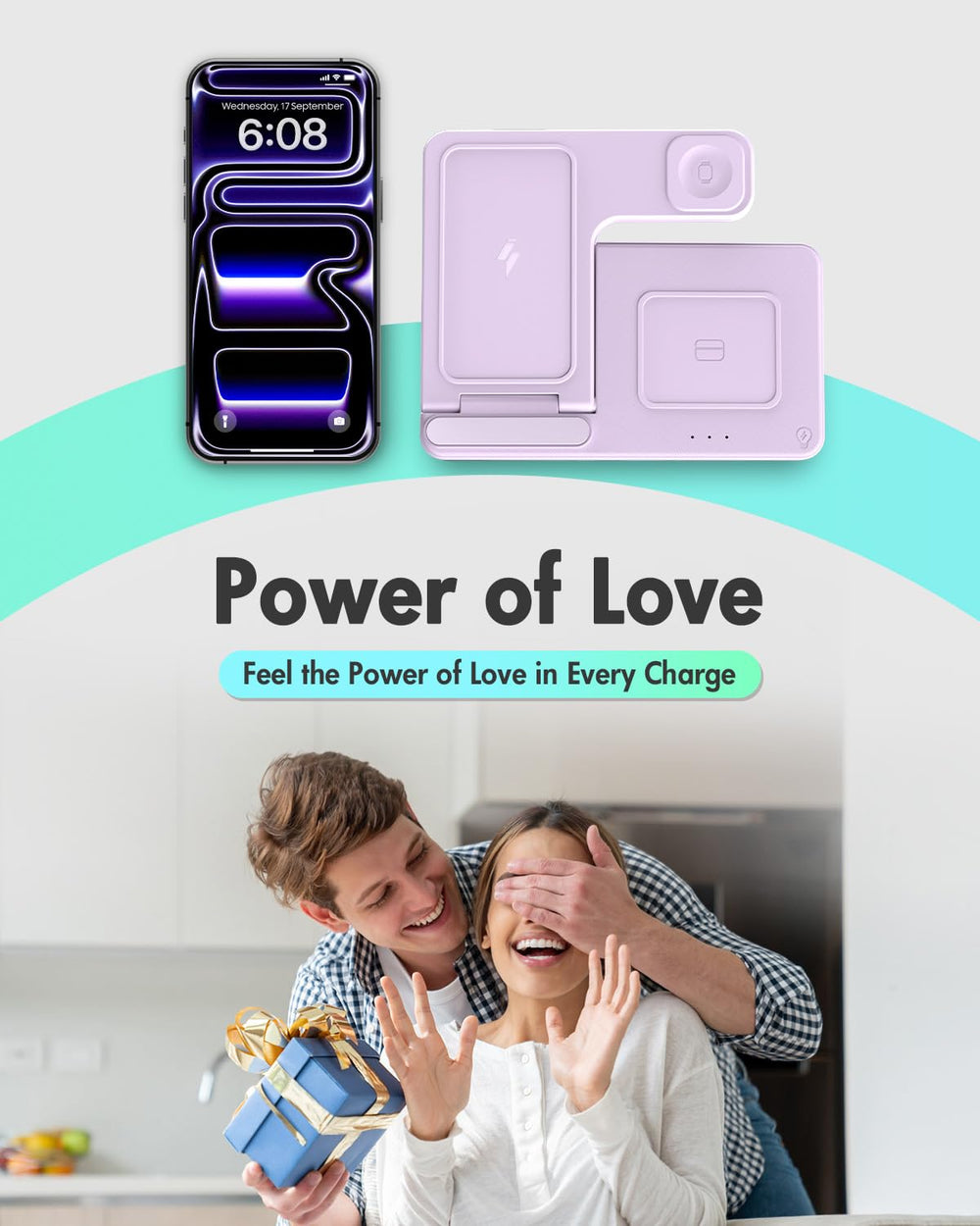 GETPALS lifestyle nightstand setup keeping devices organized overnight
