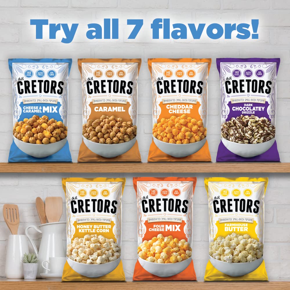 G.H. Cretors etiqueta con certificaciones sin gluten y kosher, tranquilidad al consumidor