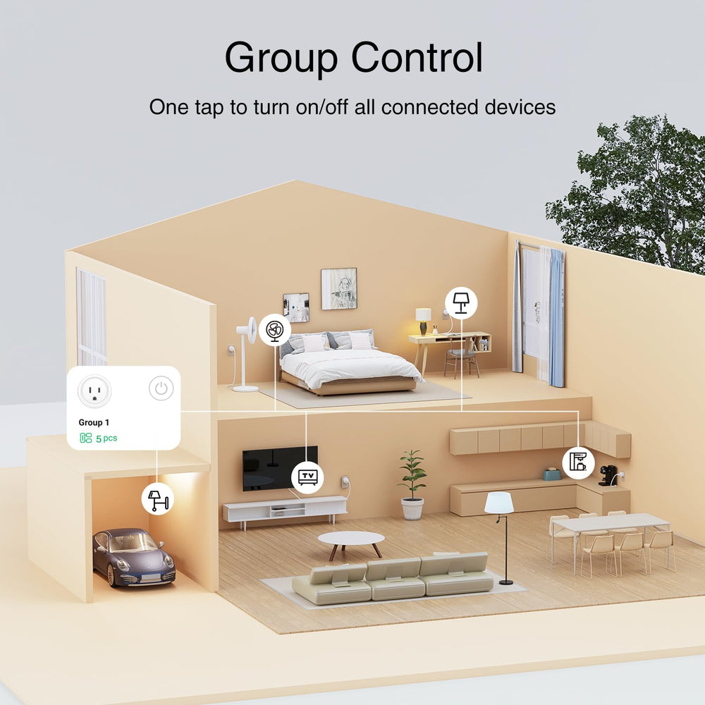 GHome Smart used with Alexa speaker showing hands-free voice convenience