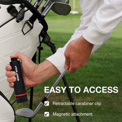 Ghost Golf cabezales intercambiables mostrados, versatilidad para palos y zapatos