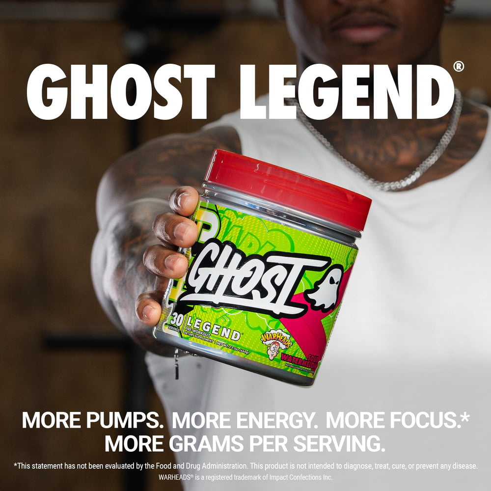 GHOST polvo textura en primer plano que facilita mezcla y disolución