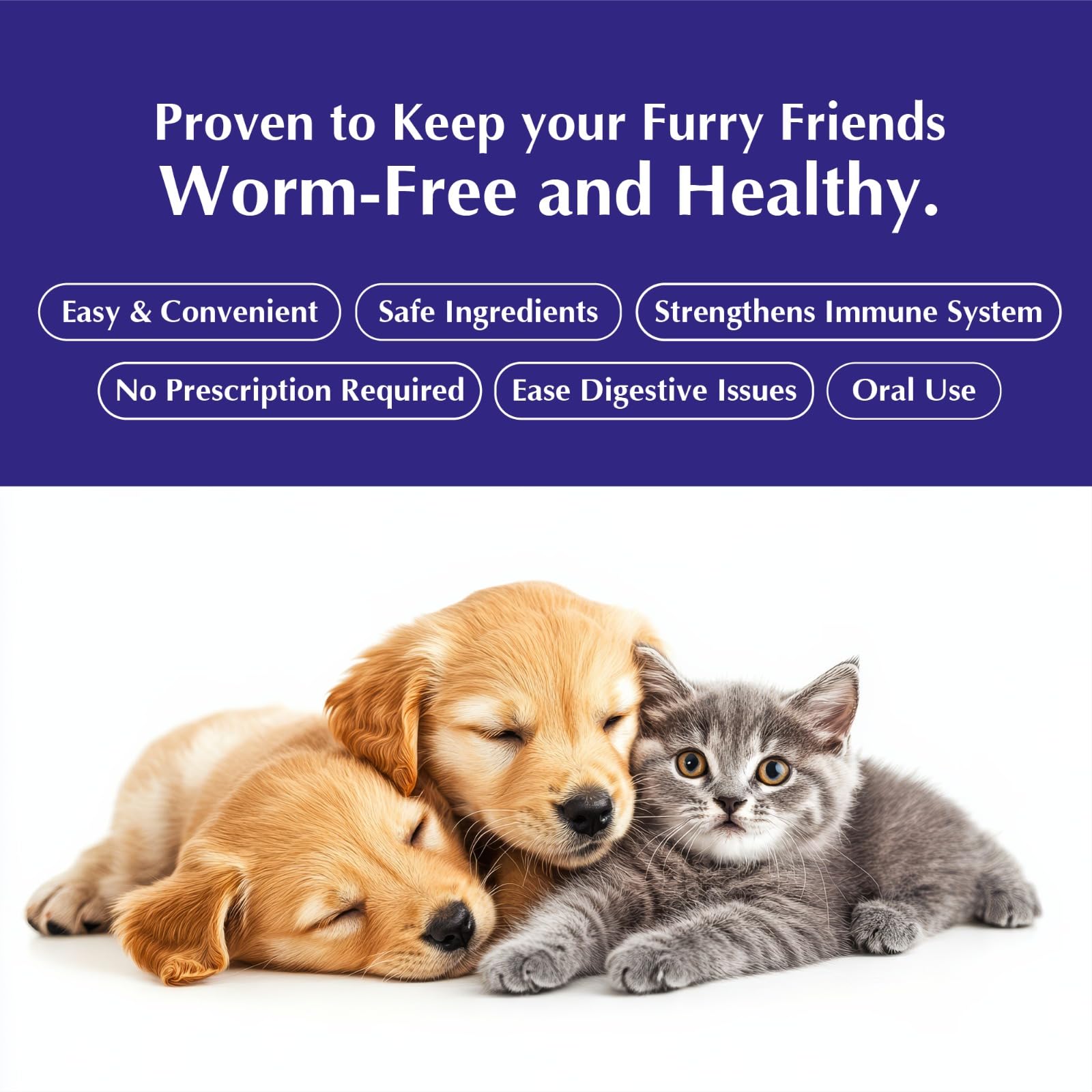Giarcidia cat eating mixed food showing improved acceptance benefit