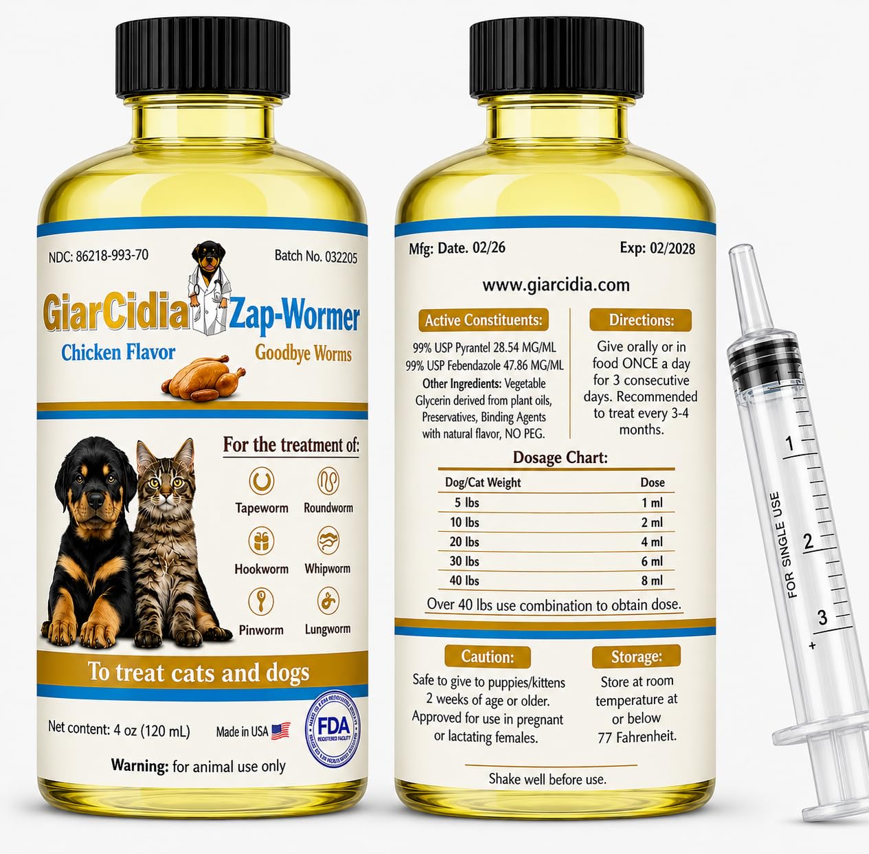 Giarcidia glass bottle packaging box emphasizing freshness protection benefit