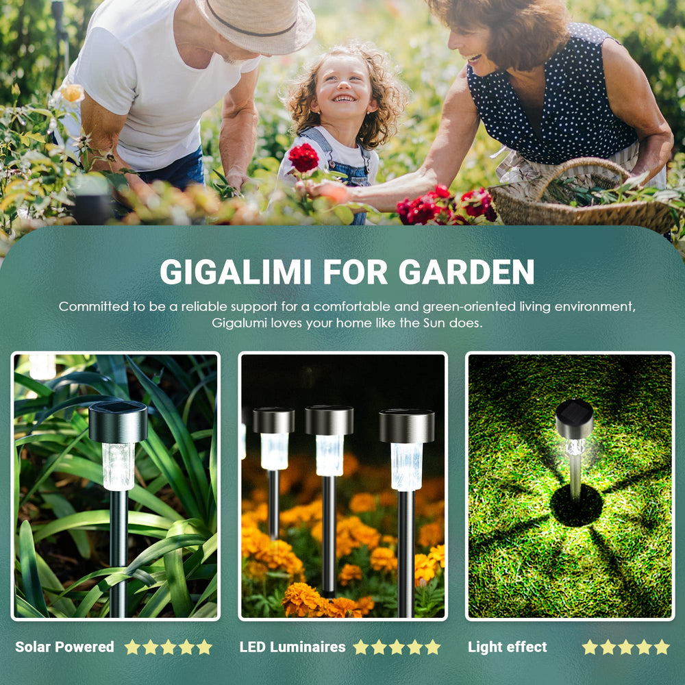 GIGALUMI detalle del cuerpo de acero inoxidable mostrando durabilidad y resistencia
