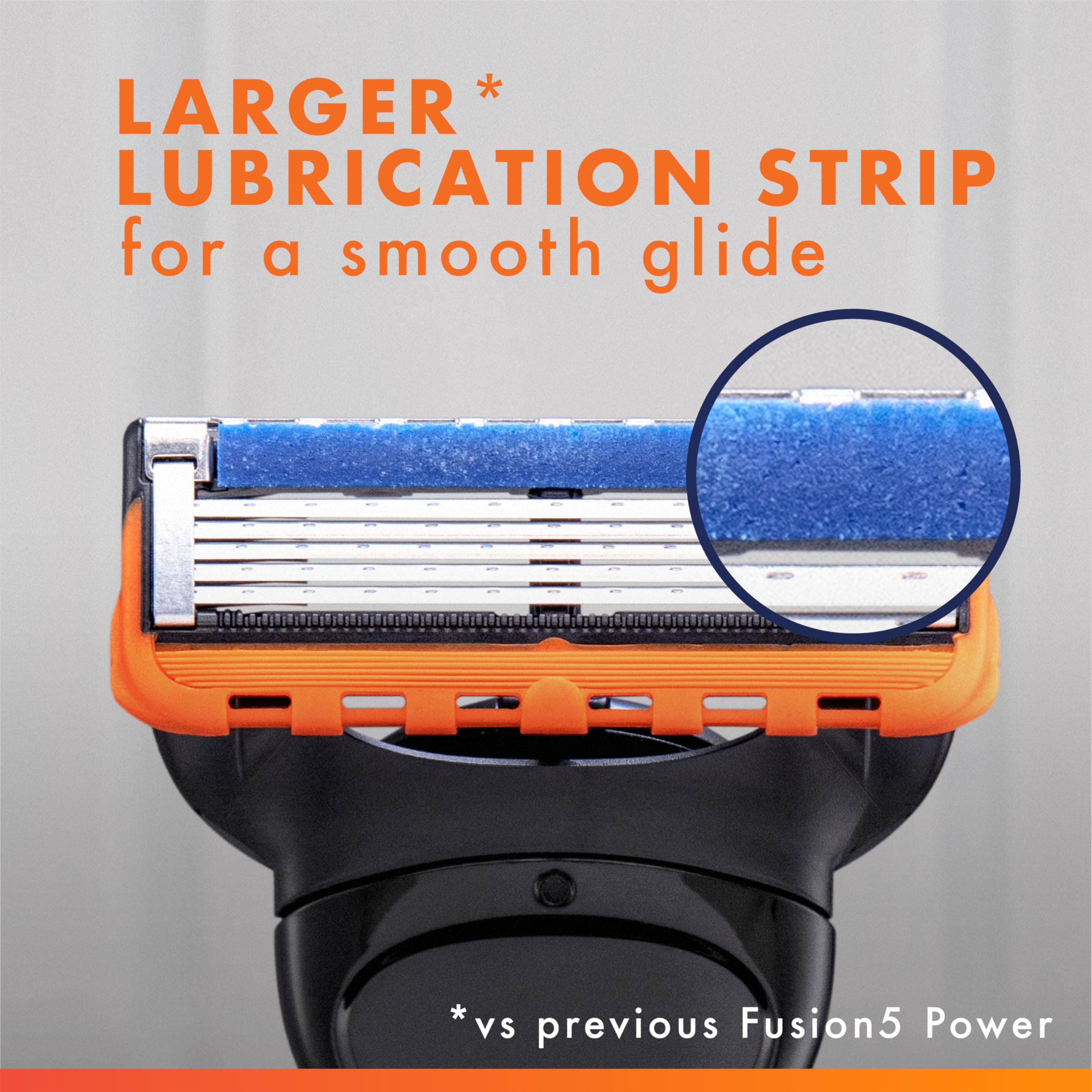 Gillette recambios Fusion5 cartucho montado en mango Fusion5 para uso inmediato