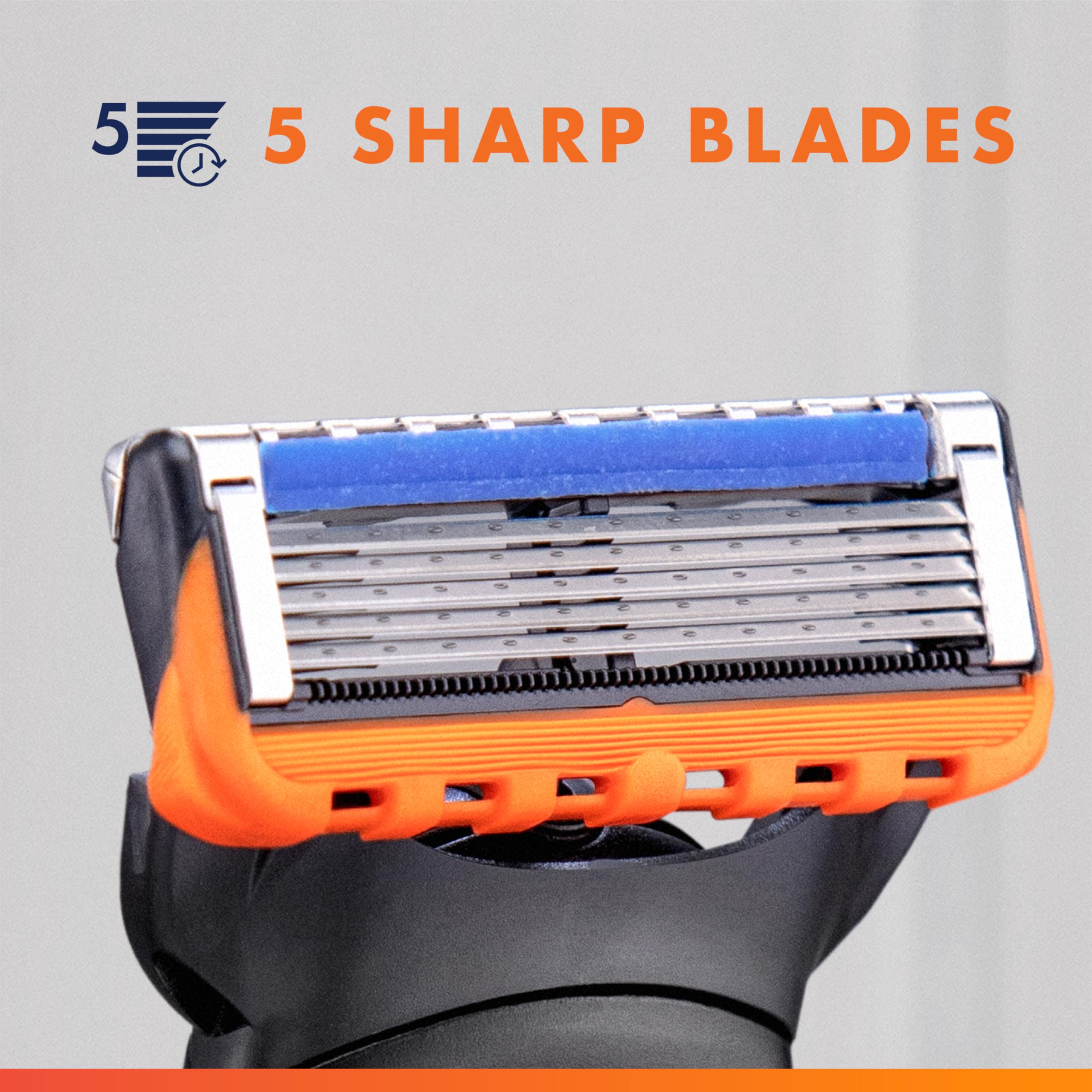 Gillette recambios Fusion5 paquete de 10 para abastecimiento prolongado