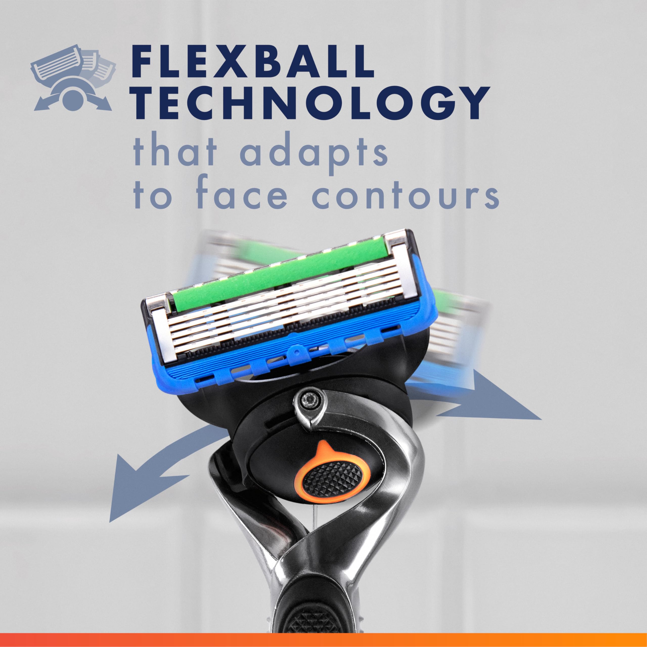 Vista del recortador de precisión Gillette para perfilar bigote y patillas con exactitud