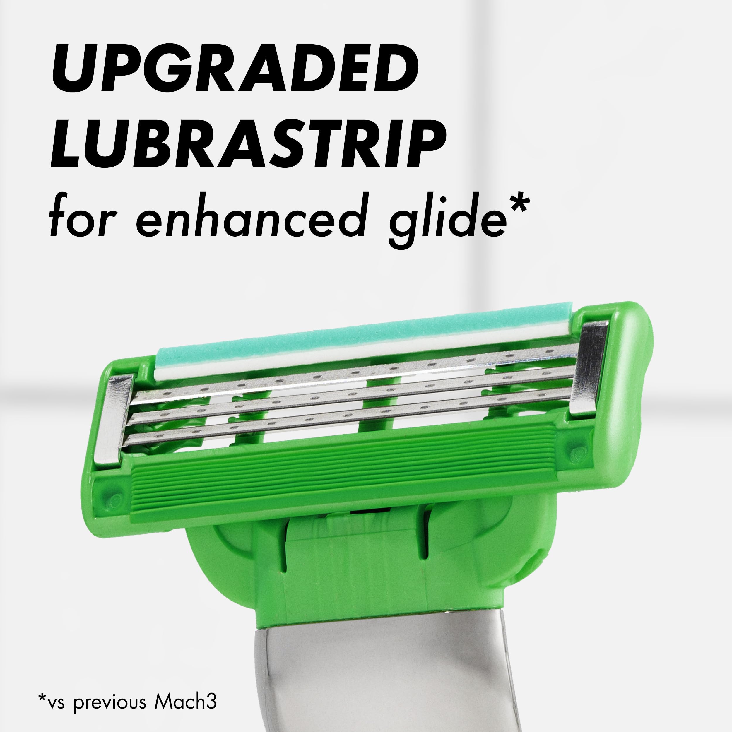 Gillette Mach3 Sensitive arquitectura abierta que facilita el enjuague y limpieza