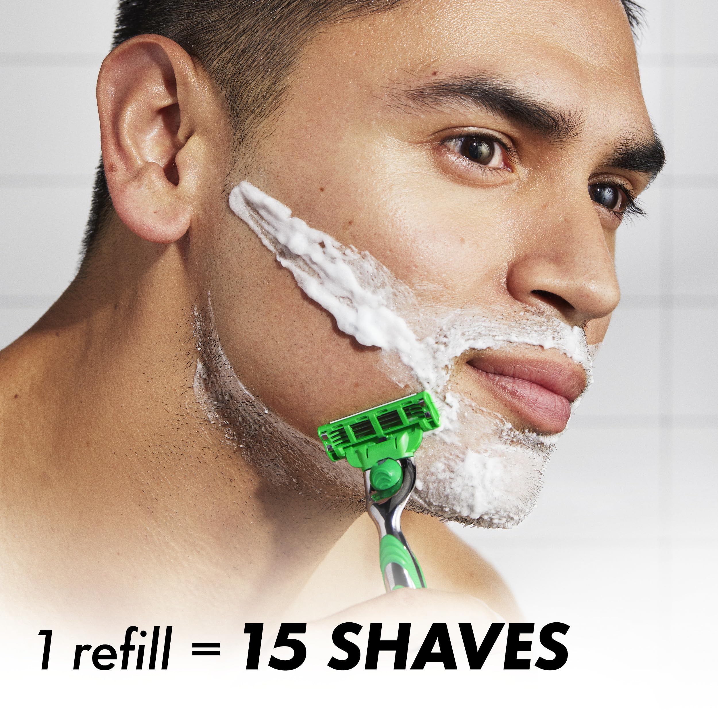 Gillette Mach3 Sensitive tiralubricante mejorada que facilita el deslizamiento