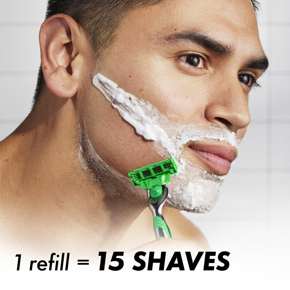 Gillette Mach3 Sensitive tiralubricante mejorada que facilita el deslizamiento