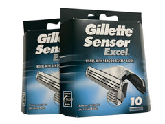 Gillette Sensor Excel frente del cartucho mostrando diseño y facilidad de recambio