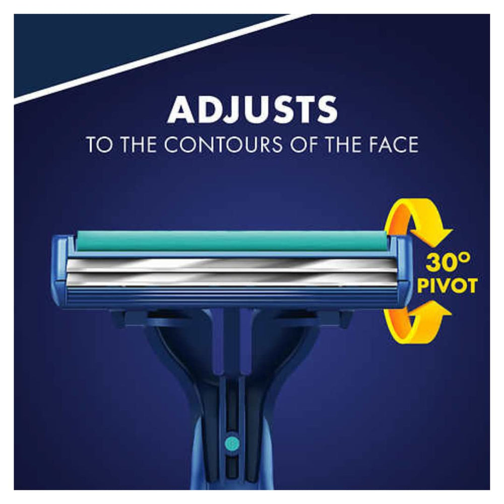 Gillette Sensor2 Plus cabeza pivotante siguiendo el contorno facial para comodidad