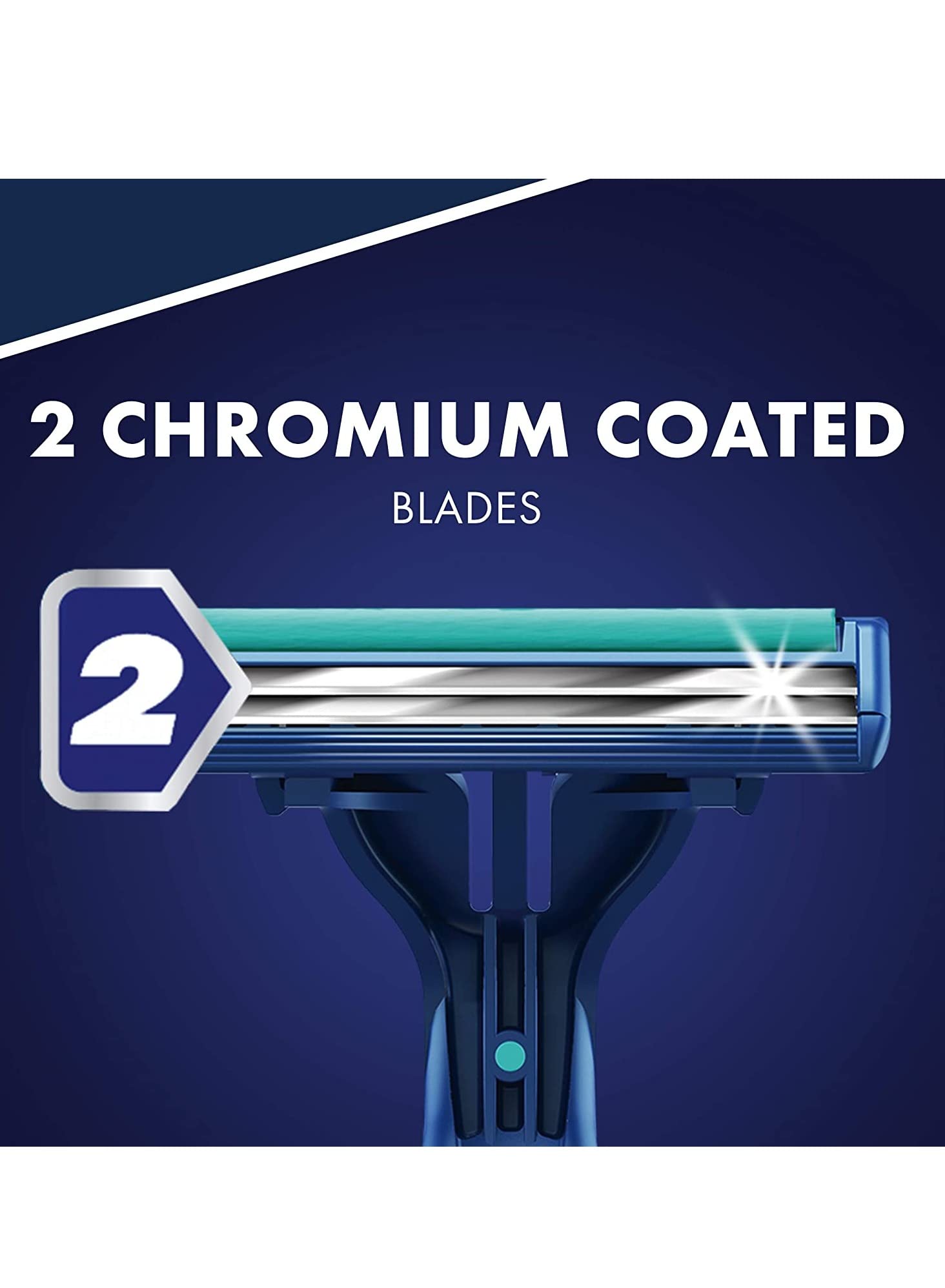 Gillette Sensor2 Plus caja abierta mostrando las 52 rasuradoras listas para usar