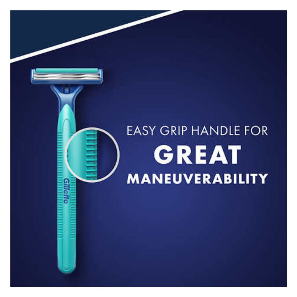 Gillette Sensor2 Plus comparación de tamaño para visualizar escala y portabilidad
