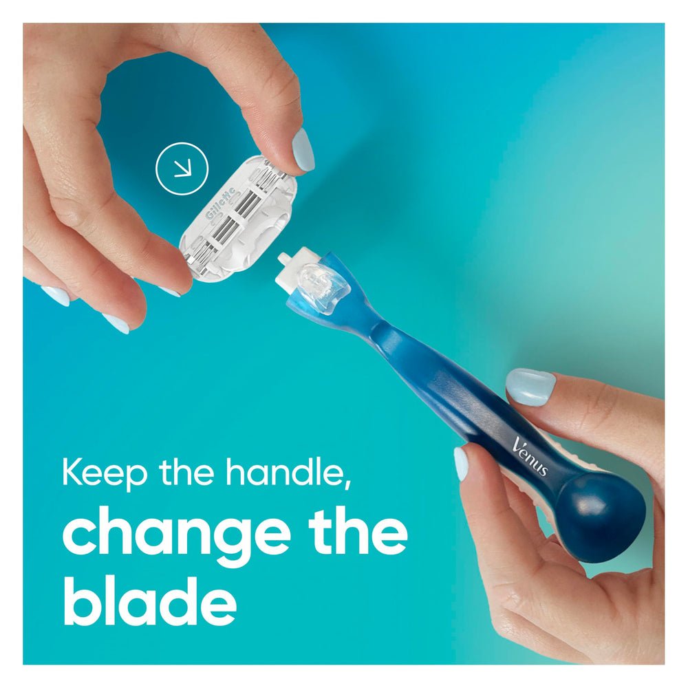 Gillette Venus almohadillas de elastómero enfocadas para proteger la piel