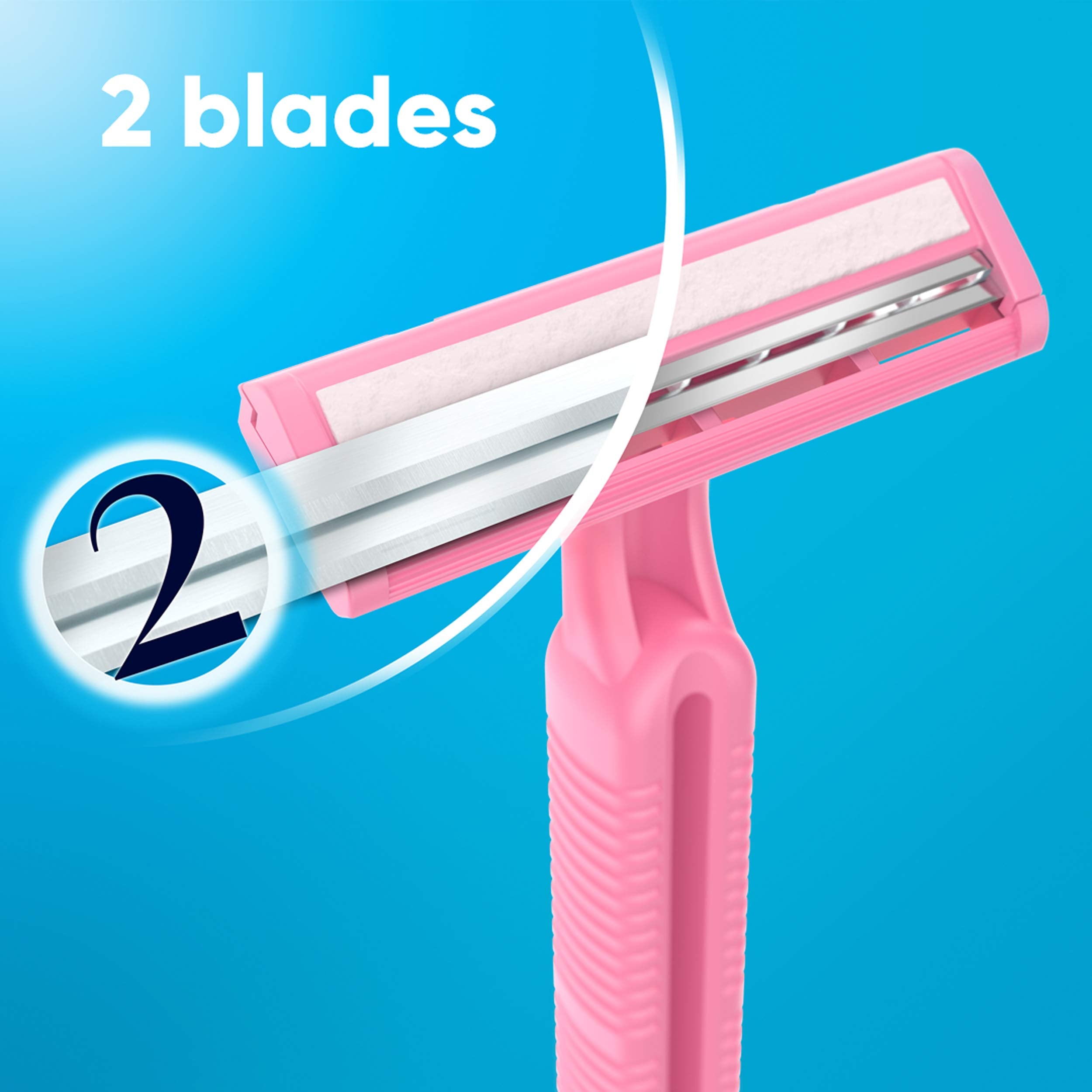 Gillette Venus detalle de la tira Lubrastrip, deslizamiento fácil