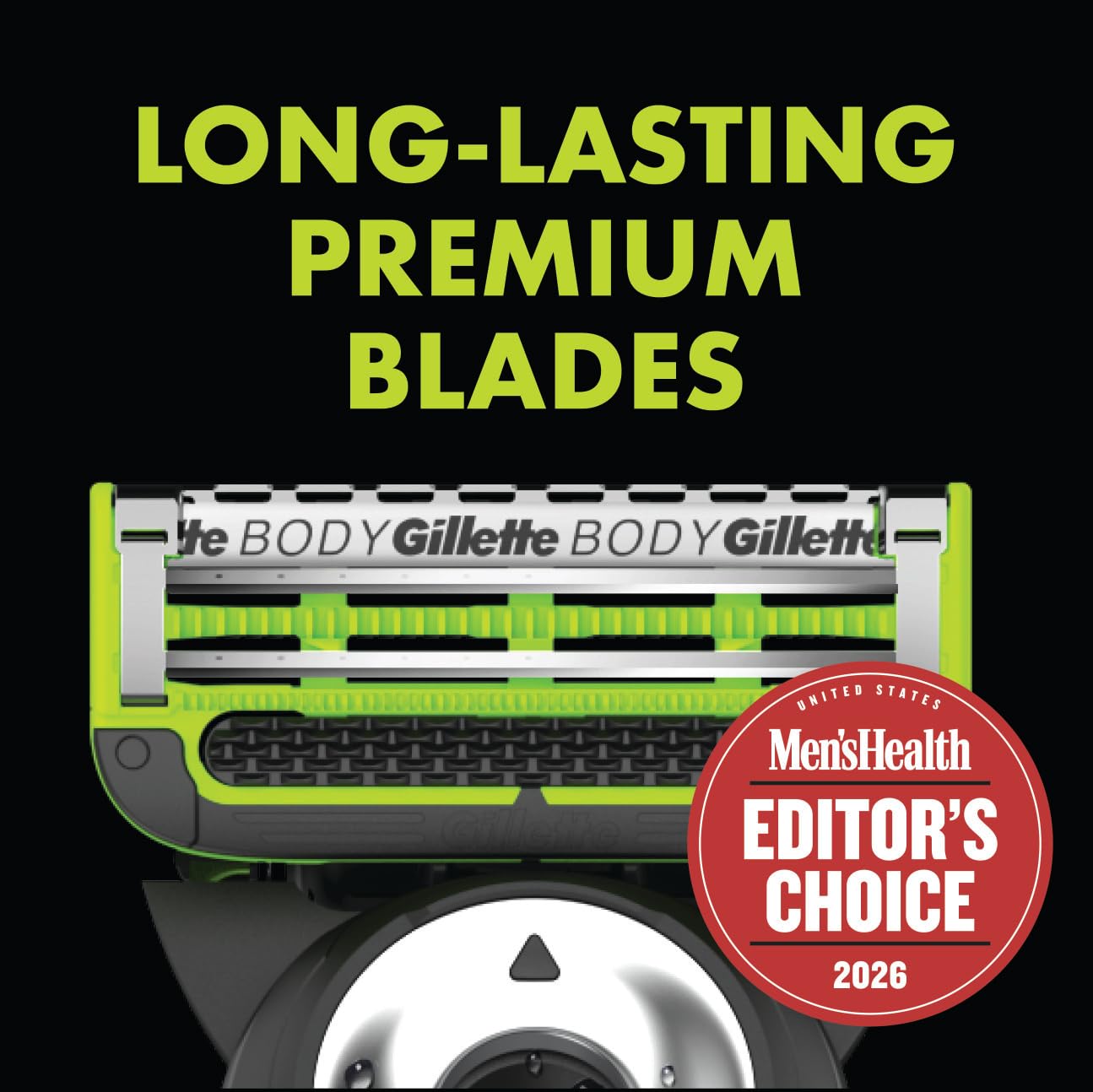 Gillette Labs comparación en mano mostrando tamaño y ergonomía