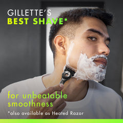 Gillette EverGlide Lubrastrip detail offering smooth glide and comfort