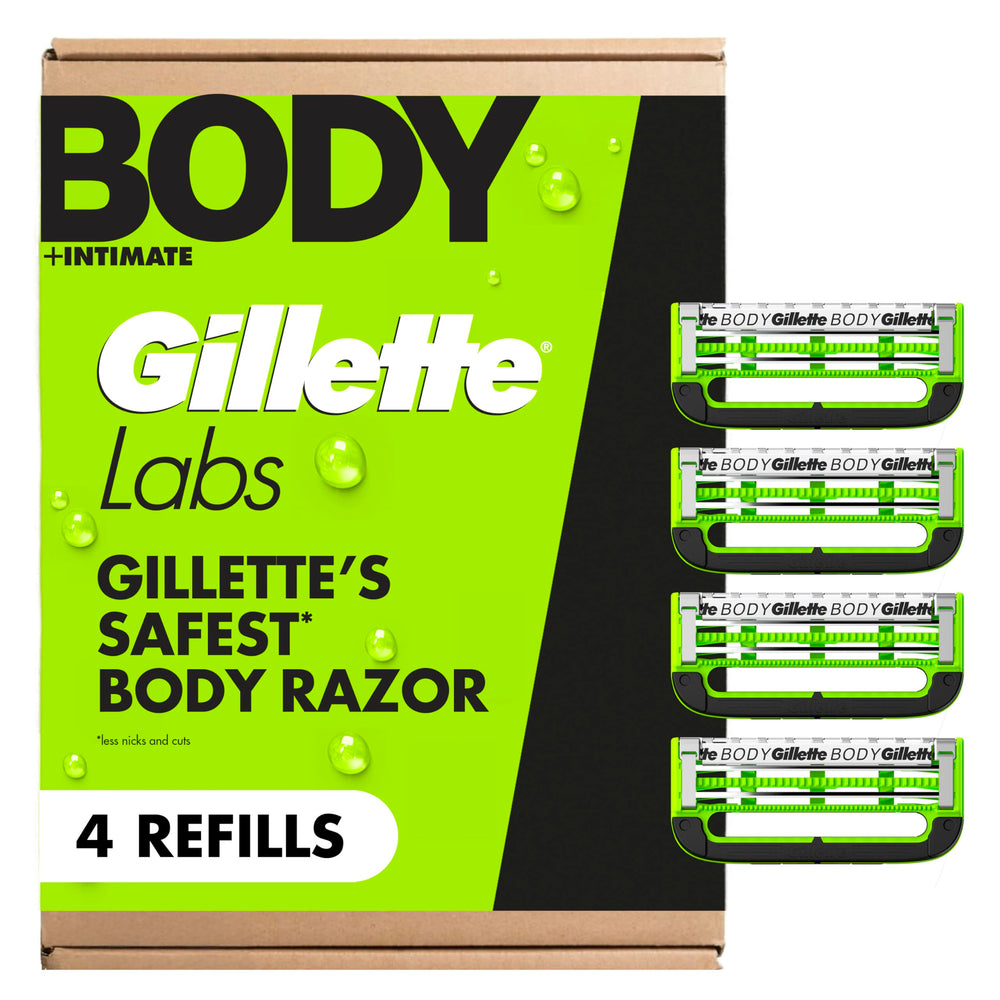 Gillette Labs recambios frontal con pack claro y recambio conveniente