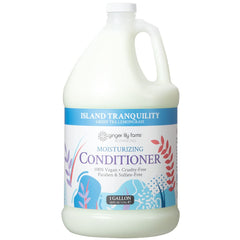 Ginger Lily Farms envase frontal mostrando tamaño galón y etiqueta clara