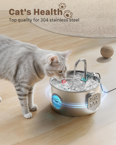 GIOTOHUN top close-up of stainless steel surface highlighting easy cleaning