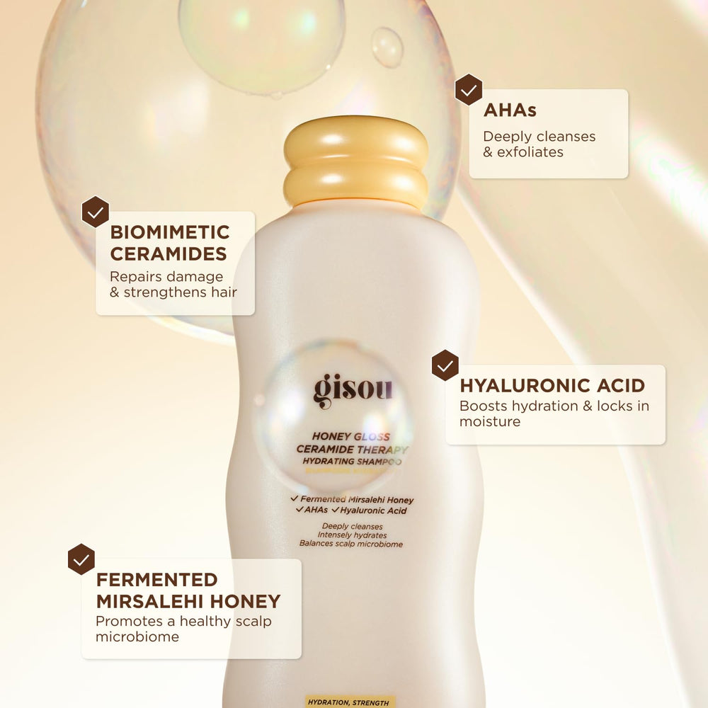 Gisou uso en ducha con espuma para limpieza intensa y equilibrio