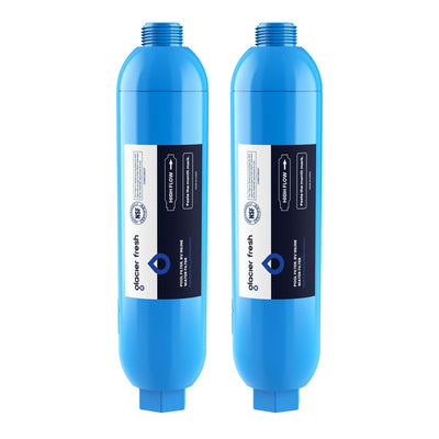 GLACIER FRESH front packaging showing the 2-pack and key benefits