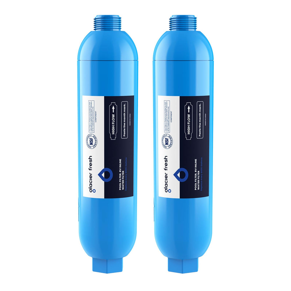GLACIER FRESH front packaging showing the 2-pack and key benefits