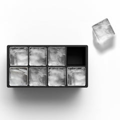 glacio detalle de silicona flexible que facilita la extracción rápida y segura de cubos