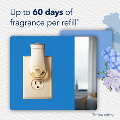 Glade recambio con etiqueta Clean Linen destacando aceites esenciales y diseño claro