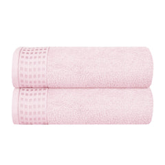 GLAMBURG toalla frontal empacada mostrando color rosa y tamaño práctico