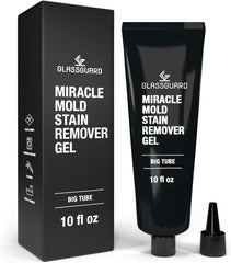 GlassGuard envase frontal mostrando 300 ml y aplicación fácil