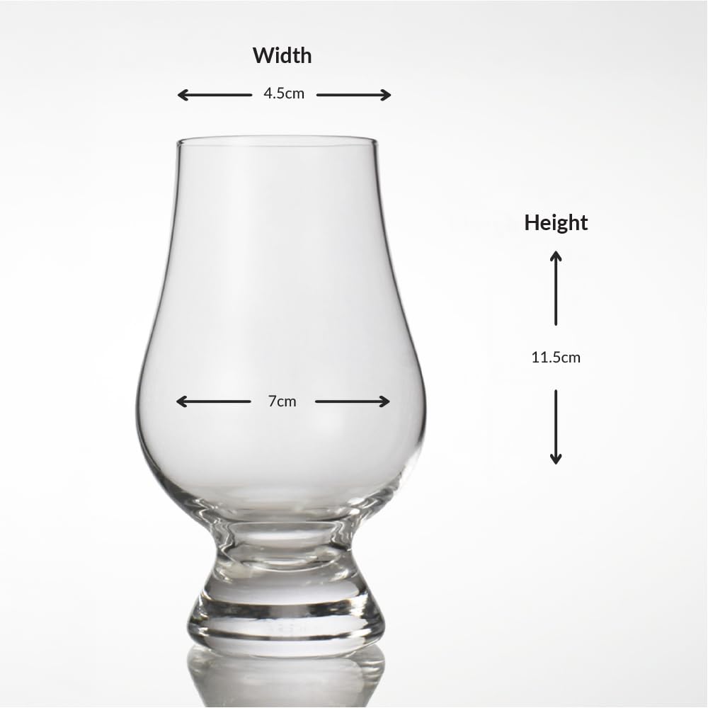 GLENCAIRN glasses in twin carton ready for gifting and safe storage