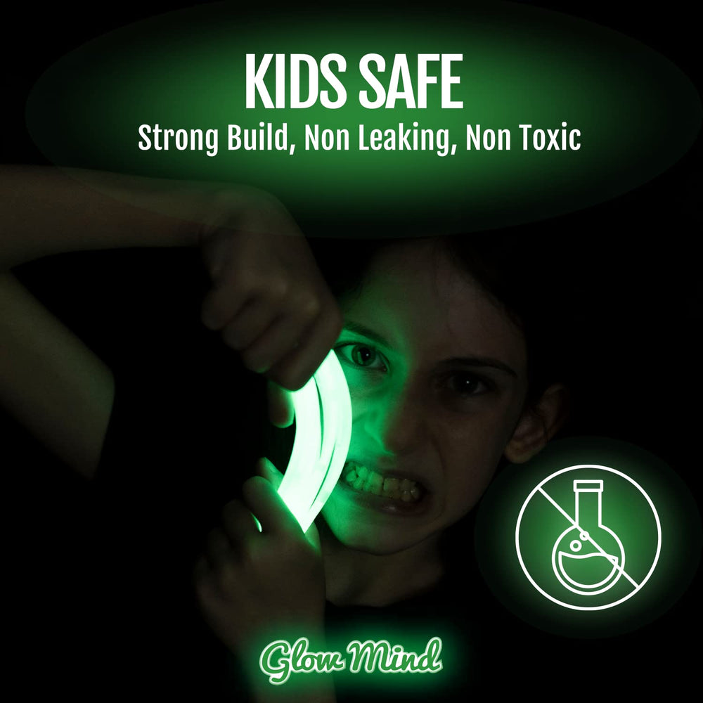Glow Mind pulseras ensambladas en muñeca, accesorio seguro y visible