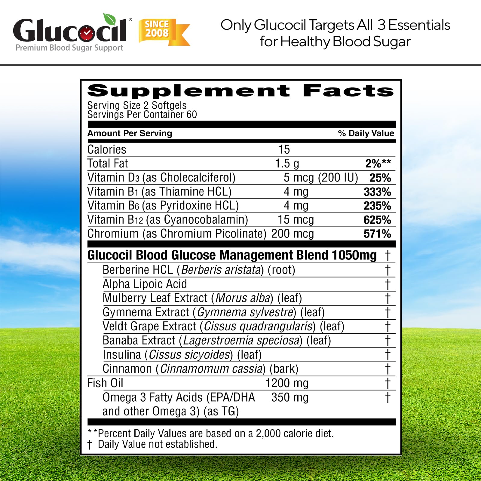 Glucocil en contexto lifestyle mostrando energía y bienestar cotidiano