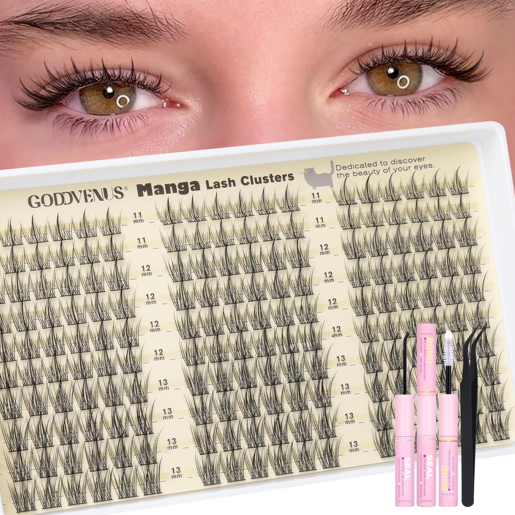 Goddvenus empaque frontal mostrando kit completo y organización práctica