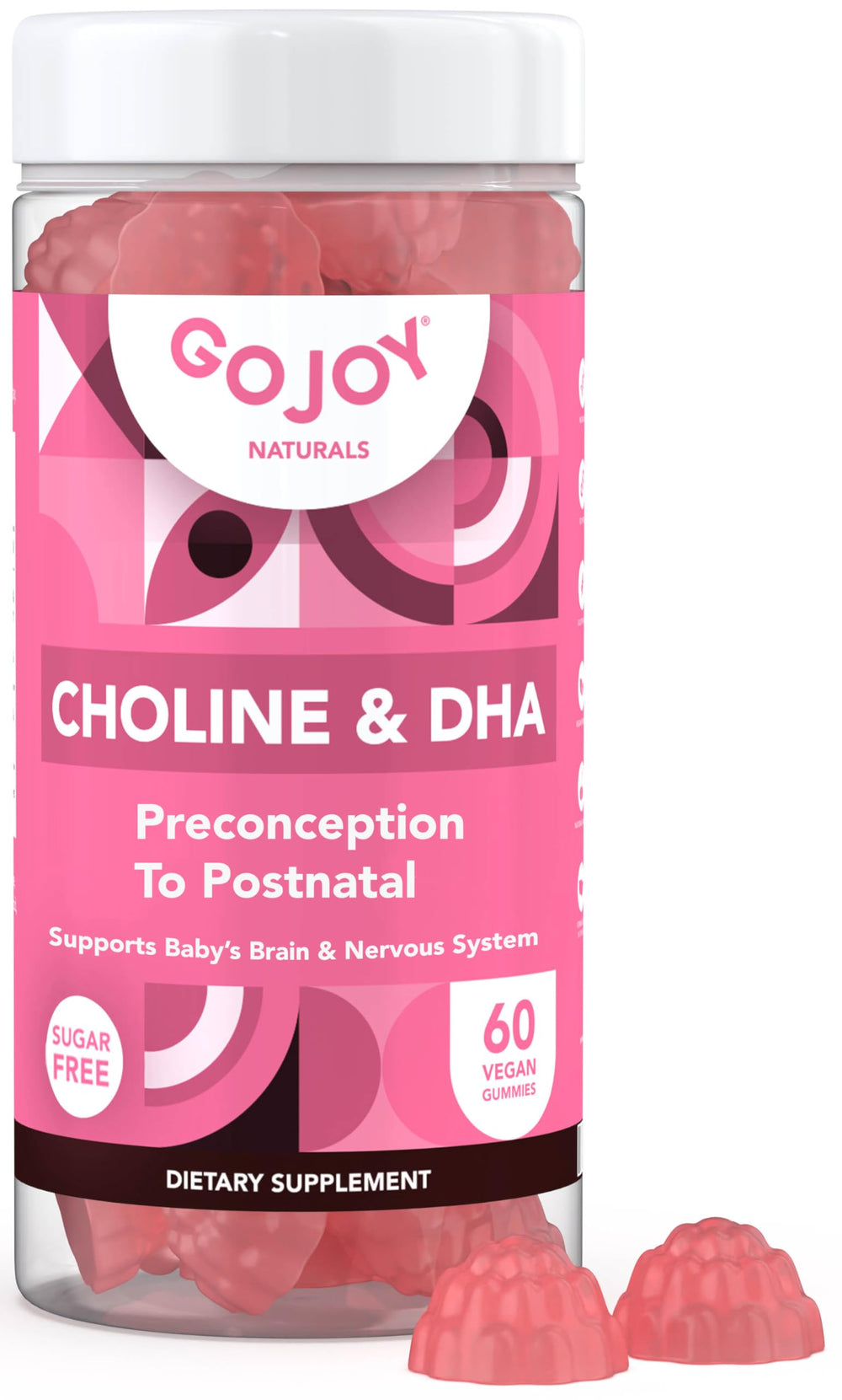 GOJOY NATURALS frente del empaque mostrando etiquetas y beneficios