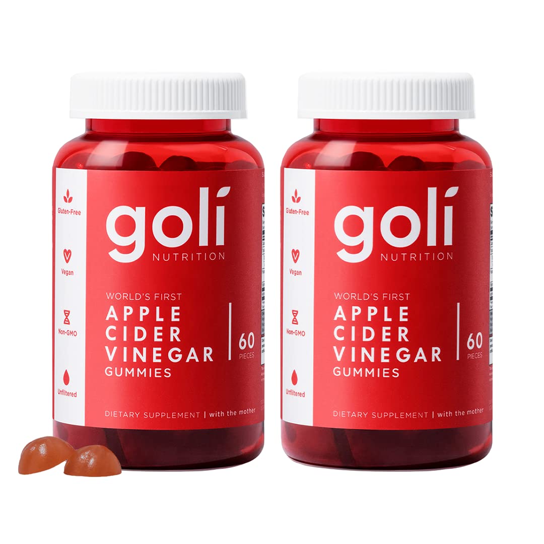 Goli front package showing bottle and label, clear product identity and convenience