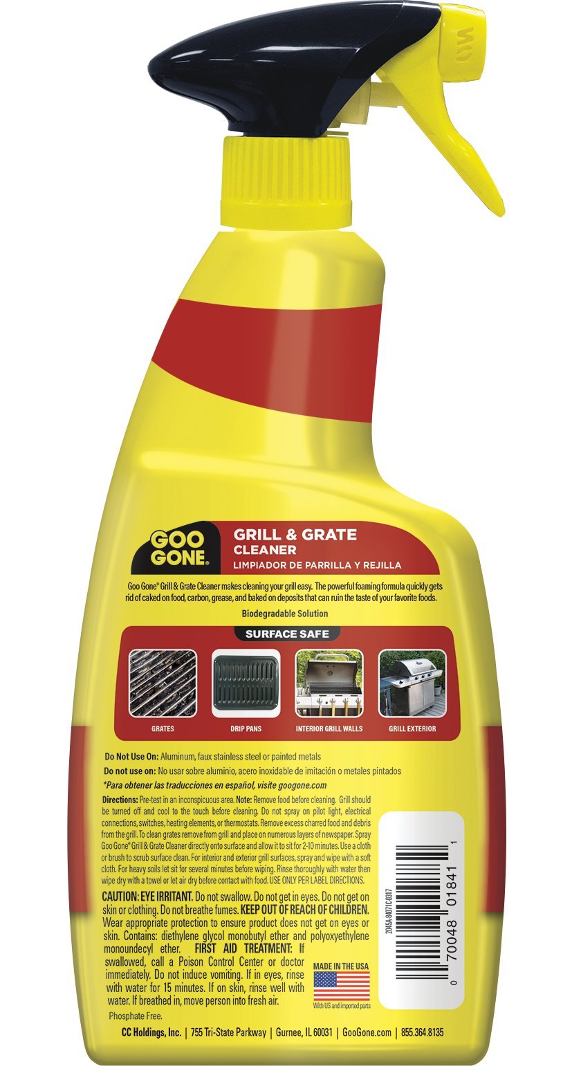 Goo Gone textura del gel en primer plano mostrando consistencia adherente