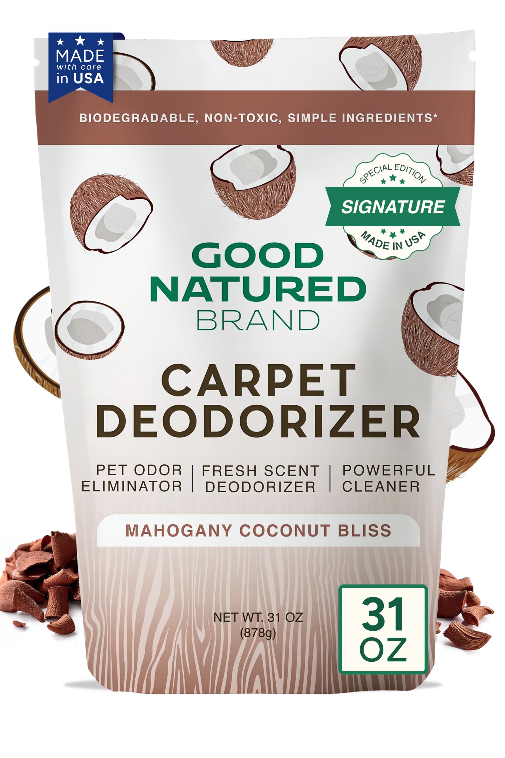 Good Natured Brand envase frontal 31 oz mostrando presentación y beneficio fresco