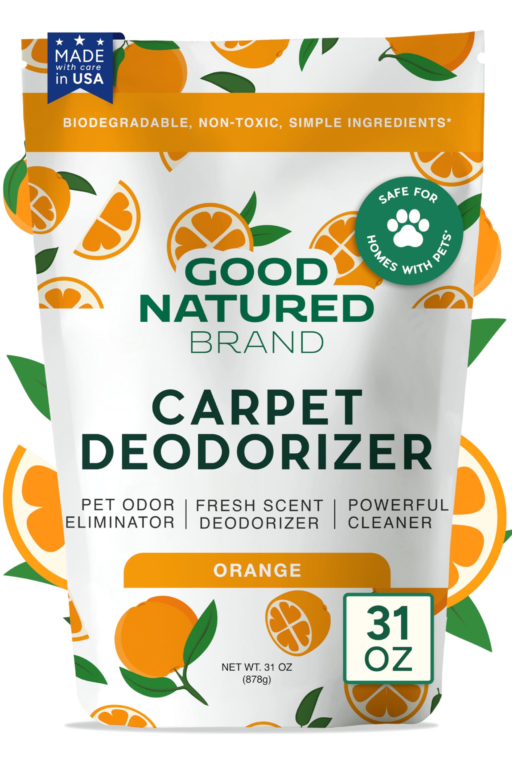 Good Natured Brand front packaging showing product and scent benefits
