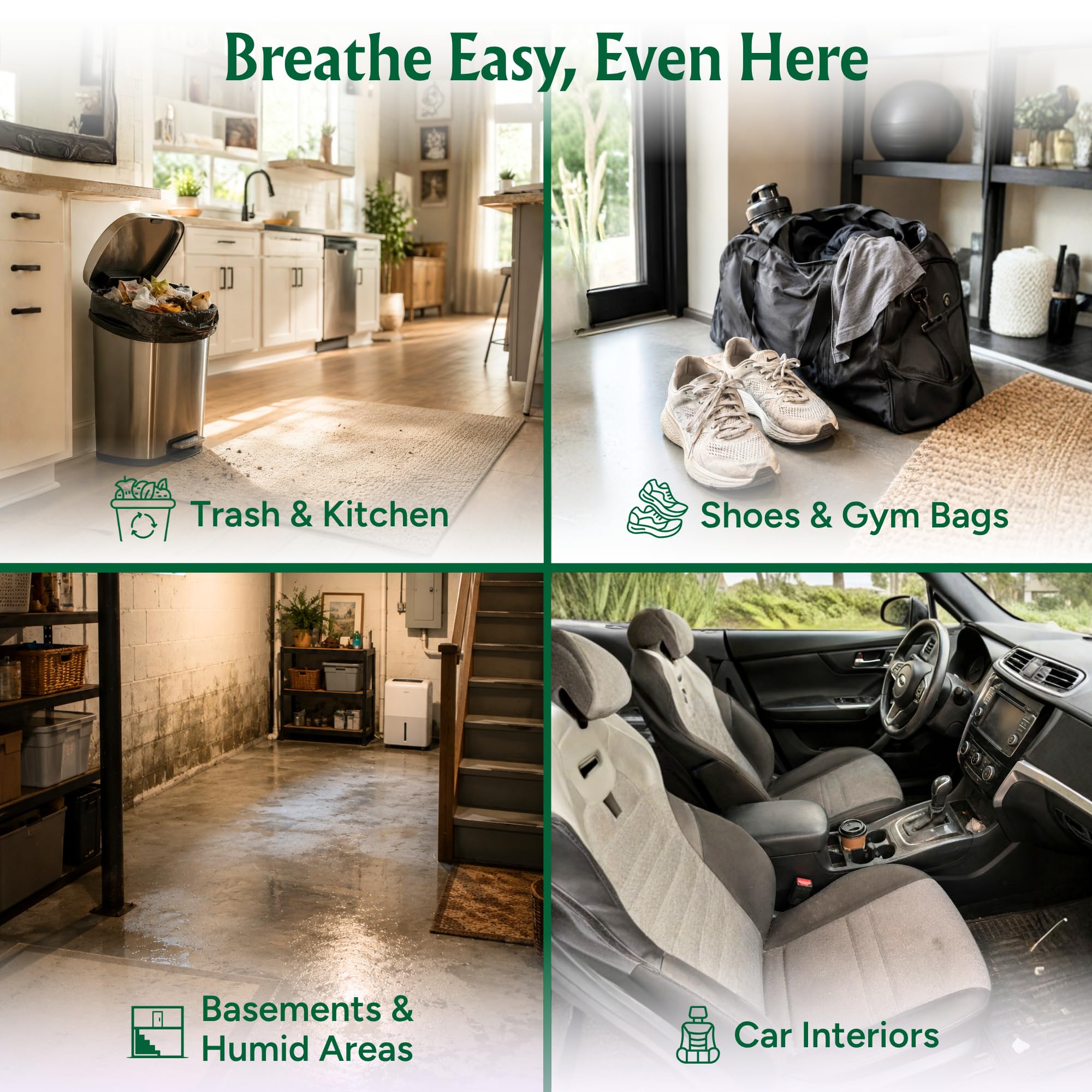 Good Natured Brand vacuuming treated carpet showing clean fiber refresh benefit